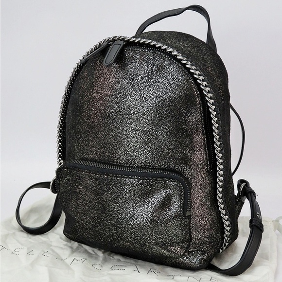 Stella McCartney Black Backpack - Picture 2 of 15